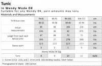 Knitting Pattern - Wendy 5928 - Mode DK - Tunic